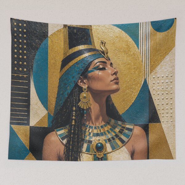 Item preview, Nephthys Egyptian Goddess painting. designed and sold by GalleryKauffeld.