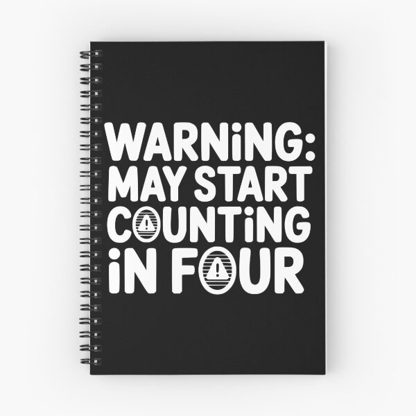 Item preview, Warning May Start Counting in Four designed and sold by theartfulaspie.