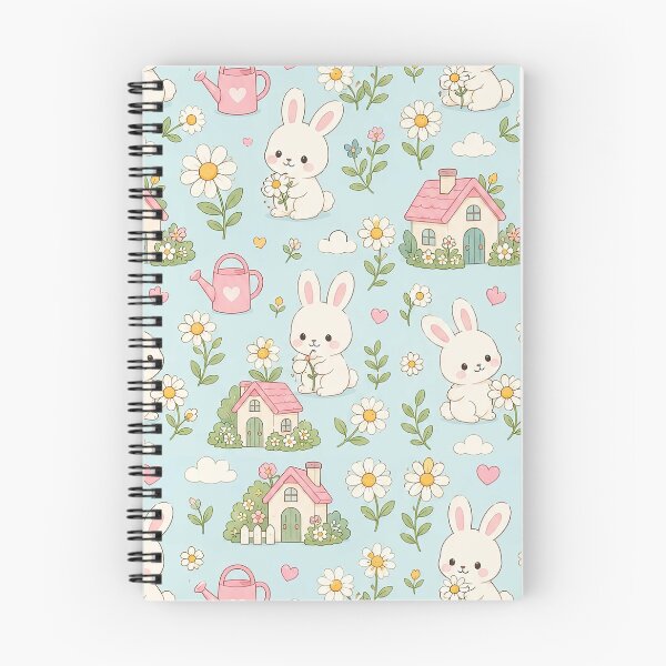 Item preview, Bunny Daisy Cottage Pattern designed and sold by Soft Berry Studio.