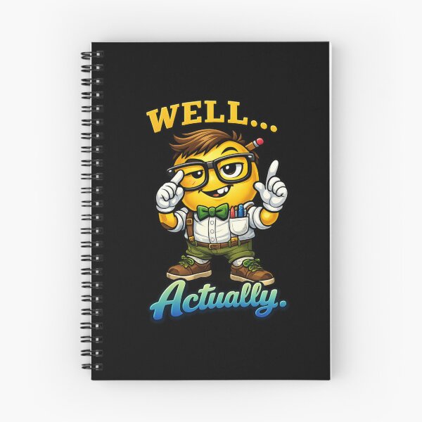 Item preview, Well... Actually Nerd Emoji designed and sold by PunchDrop.
