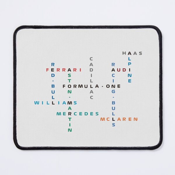 Item preview, Formula One Teams crossword 2026 designed and sold by ilustralima.