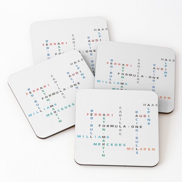 Item preview, Formula One Teams crossword 2026 designed and sold by ilustralima.