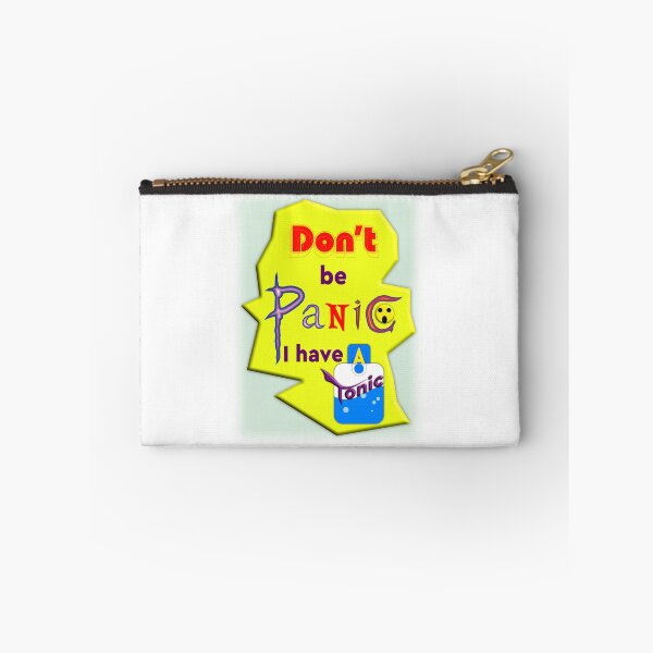 Item preview, Don't Be Panic, i have a Tonic, Typography T-shirt designed and sold by T2T-ees.