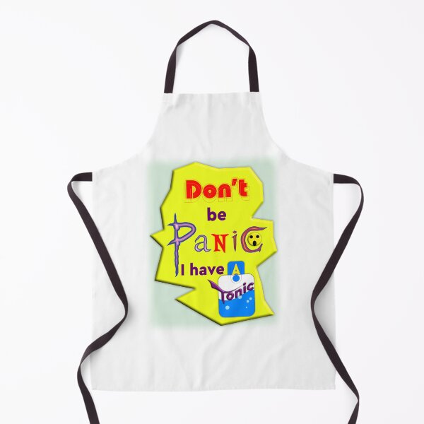 Item preview, Don't Be Panic, i have a Tonic, Typography T-shirt designed and sold by T2T-ees.