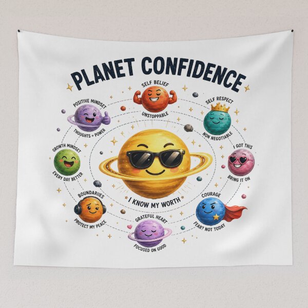 Item preview, Planet Confidence designed and sold by Side Quest Co..