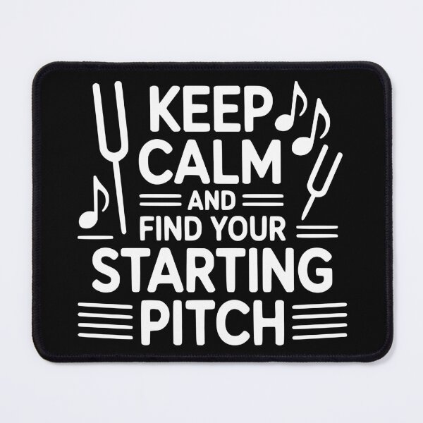 Item preview, Keep Calm and Find Your Starting Pitch designed and sold by theartfulaspie.