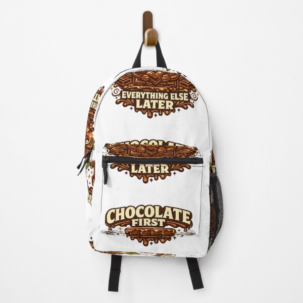 Item preview, Chocolate First Everything Else Later – Giant Chocolate Bar designed and sold by mbmstores.
