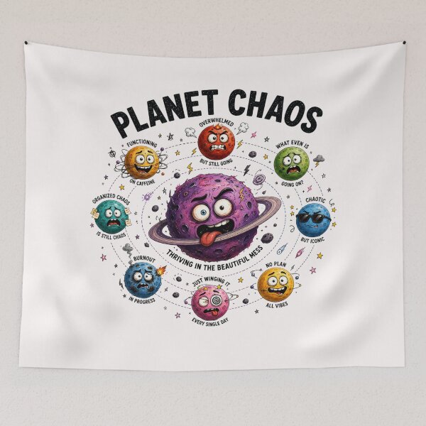 Item preview, Planet Chaos designed and sold by Side Quest Co..