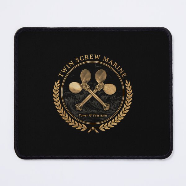 Item preview, Twin Screw Marine Power and Precision Gold Badge designed and sold by Enea Kelo.