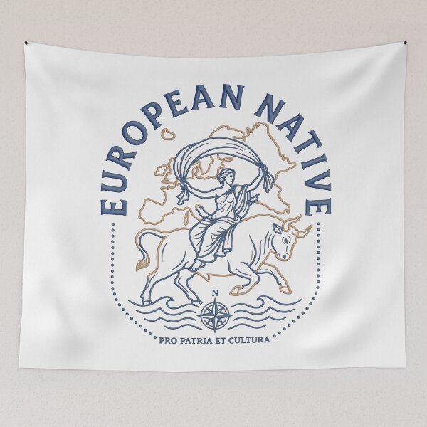 Item preview, European Native – Europe and the Bull designed and sold by The Anti-Utopian.