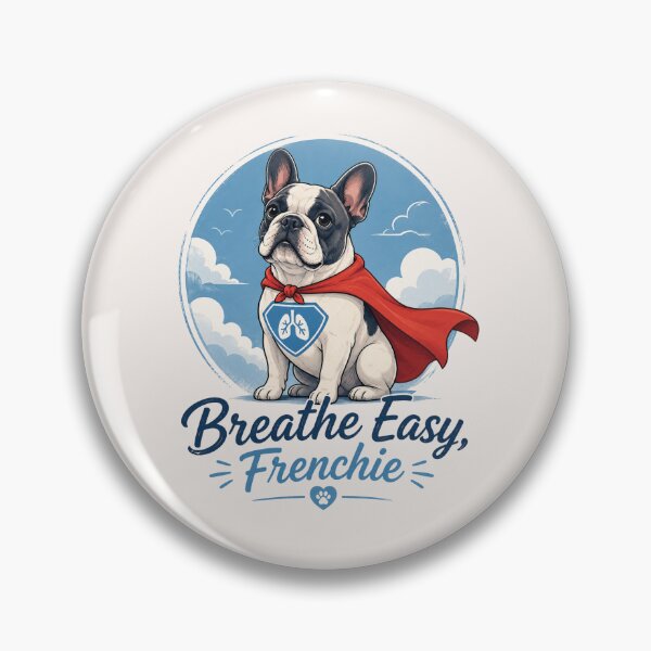 Item preview, Breathe Easy, Frenchie T-Shirt | Funny French Bulldog Superhero Shirt | Frenchie Lover Gift | Dog Mom & Dog Dad Tee designed and sold by CallisC-Arts.