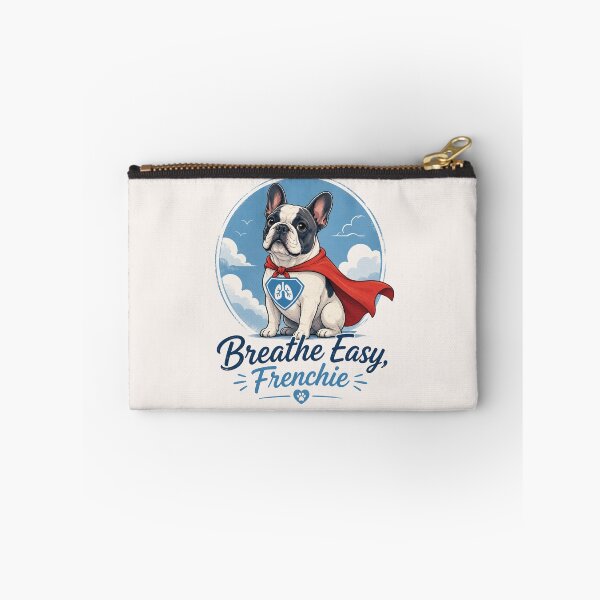 Item preview, Breathe Easy, Frenchie T-Shirt | Funny French Bulldog Superhero Shirt | Frenchie Lover Gift | Dog Mom & Dog Dad Tee designed and sold by CallisC-Arts.