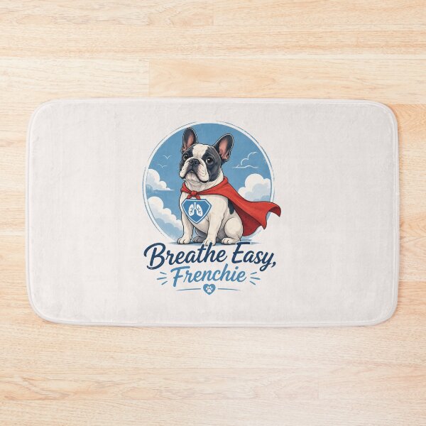 Item preview, Breathe Easy, Frenchie T-Shirt | Funny French Bulldog Superhero Shirt | Frenchie Lover Gift | Dog Mom & Dog Dad Tee designed and sold by CallisC-Arts.