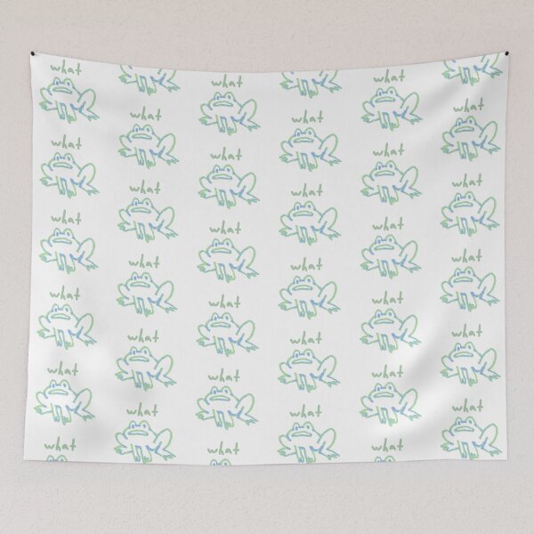 Item preview, what. confused frog designed and sold by nileniley.