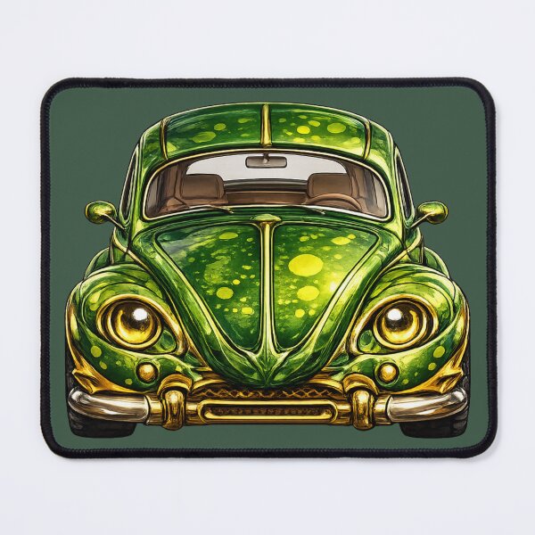 Item preview, BV-BFG — Frog Green Classic Cruiser — Front View designed and sold by BROHLine Studio.