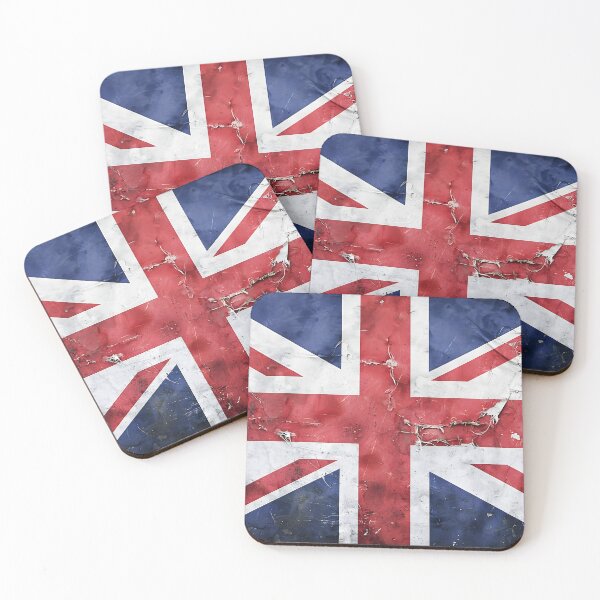 Item preview, Distressed Union Jack Flag Grunge Look United Kingdom England UK Great Britain designed and sold by Divine Ease.