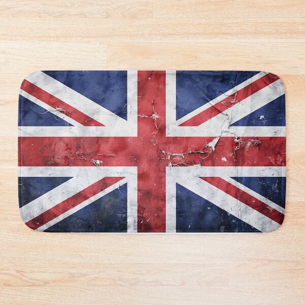 Item preview, Distressed Union Jack Flag Grunge Look United Kingdom England UK Great Britain designed and sold by Divine Ease.