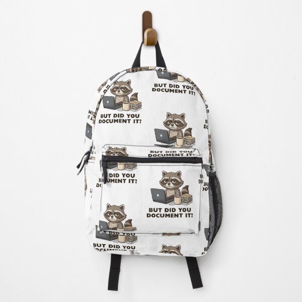 Item preview, But Did You Document It, Funny Raccoon Office Humor Design for Coworkers and Professionals designed and sold by ezuldeen48.