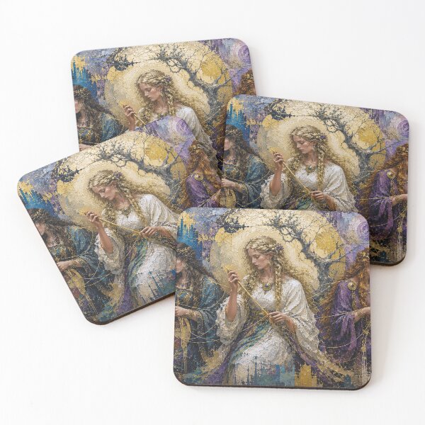 Item preview, The Norns painting. designed and sold by GalleryKauffeld.