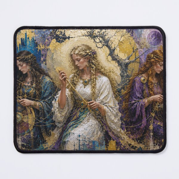 Item preview, The Norns painting. designed and sold by GalleryKauffeld.