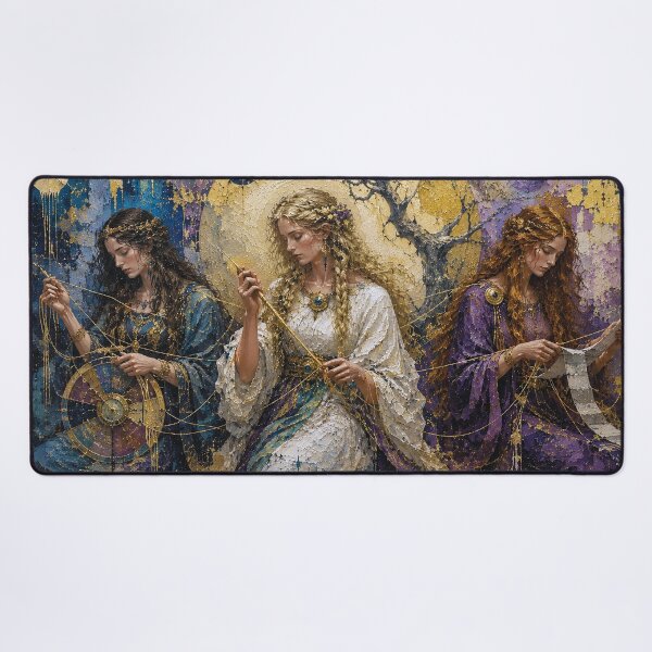 Item preview, The Norns painting. designed and sold by GalleryKauffeld.