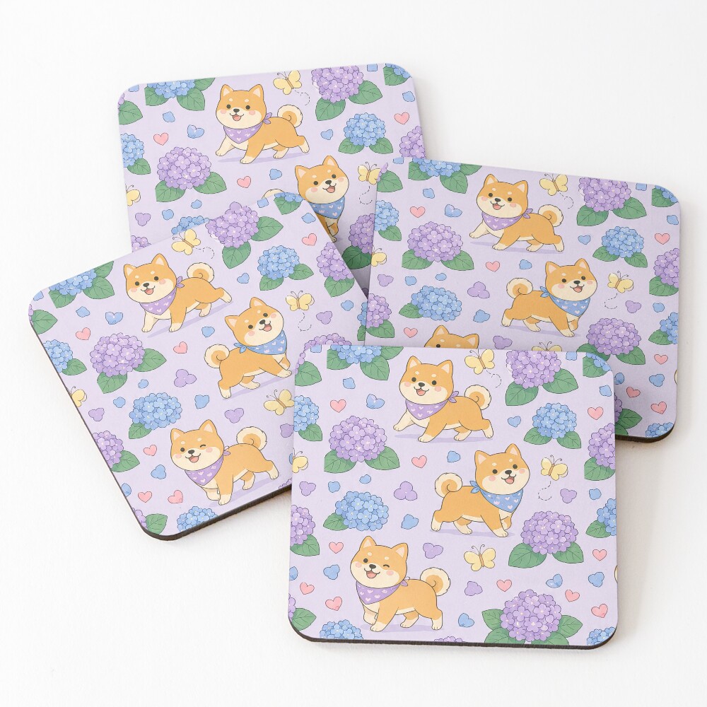 Item preview, Coasters (Set of 4) designed and sold by SoftBerryStudio.