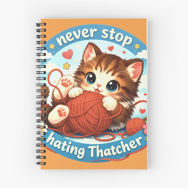 Item preview, Never Stop (Hating Thatcher) cute designed and sold by Cathedral of Curiosity.