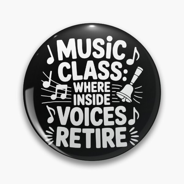 Item preview, Music Class Where Inside Voices Retire designed and sold by theartfulaspie.