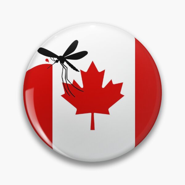 Item preview, Canada flag mosquito designed and sold by nileniley.