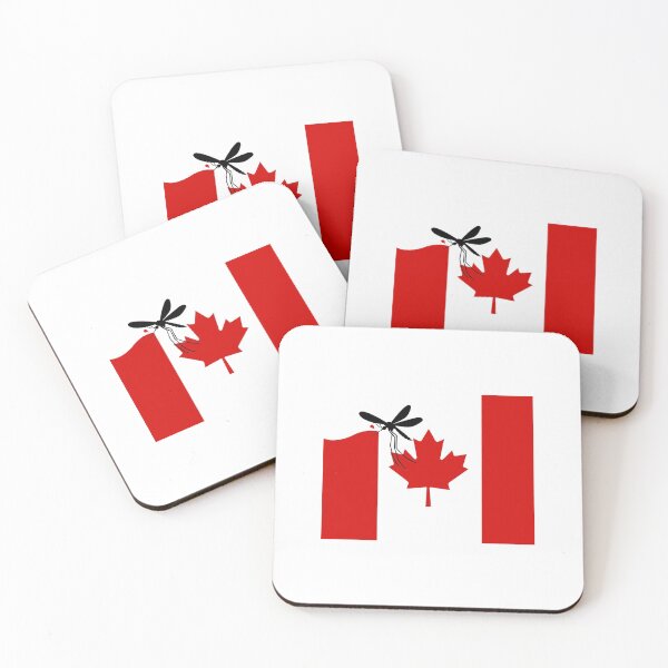 Item preview, Canada flag mosquito designed and sold by nileniley.