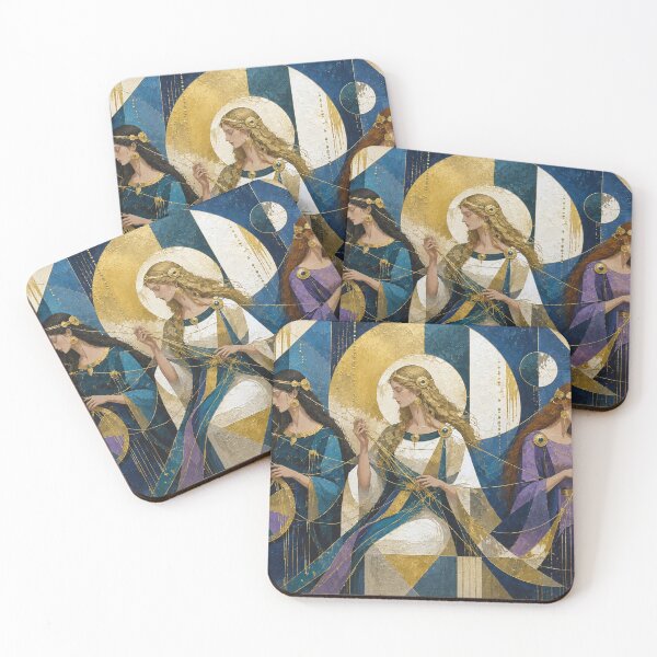 Item preview, The Norns painting. designed and sold by GalleryKauffeld.