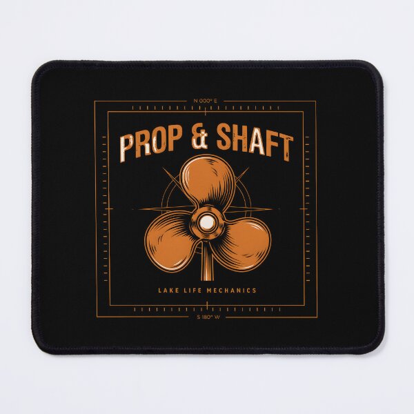 Item preview, Prop and Shaft Lake Life Mechanics Vintage Badge designed and sold by Enea Kelo.