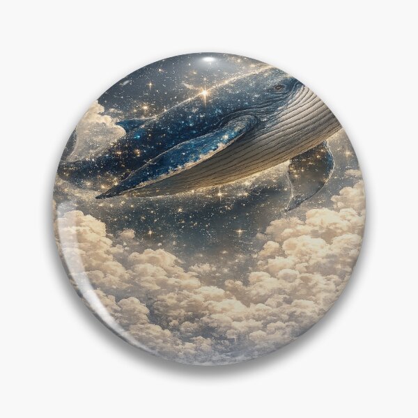 Item preview, Whale Above the Clouds designed and sold by creativezoneco.