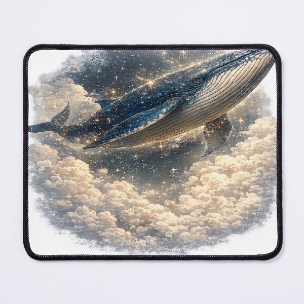 Item preview, Whale Above the Clouds designed and sold by creativezoneco.