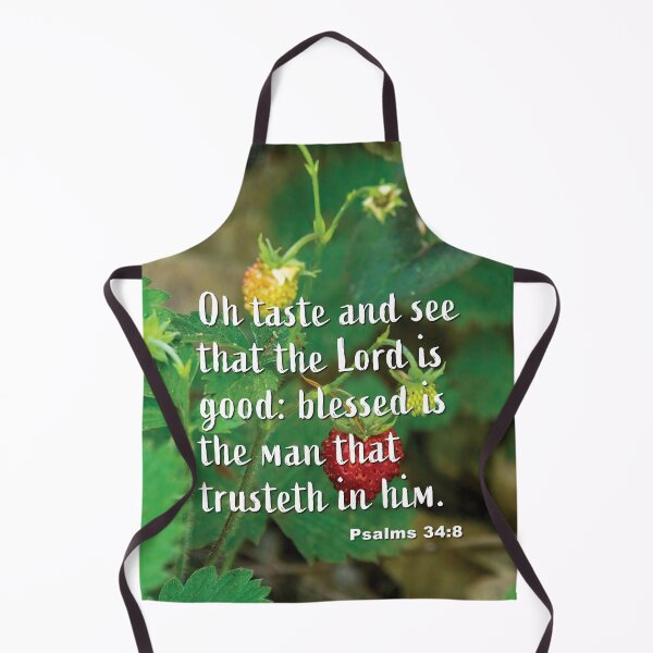 Item preview, Psalms 34:8 The Lord Is Good - Strawberries photograph designed and sold by InsprtnlArtbyDP.