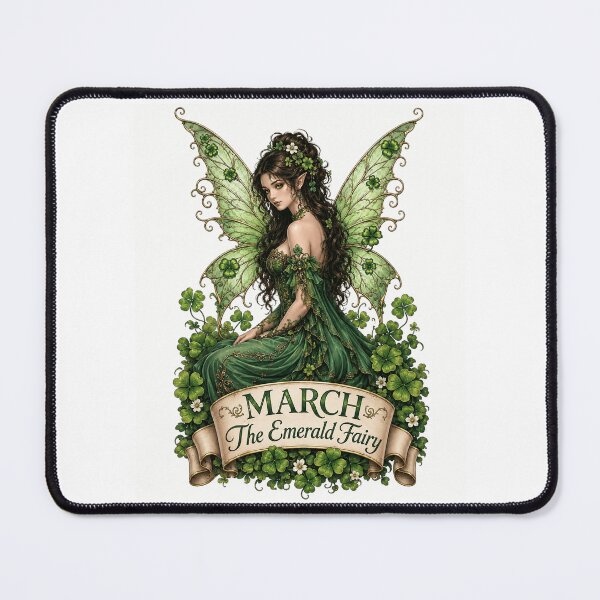 Item preview, March Emerald Fairy Gothic Fantasy designed and sold by RoPrincess.