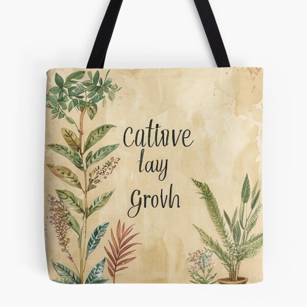 Item preview, Vintage Chic Plant Mom Quote: Cultivate Joy & Growth designed and sold by Vault9000.