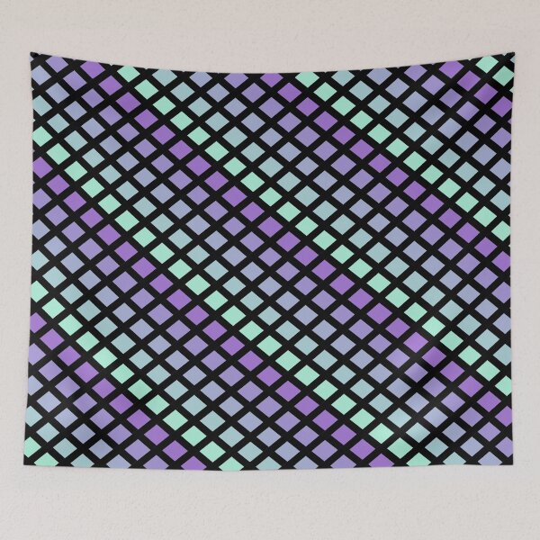 Item preview, Lavender and Green Crisscross designed and sold by DawnKJ.