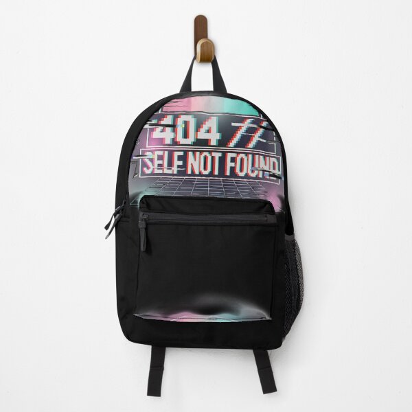 Item preview, 404 Self Not Found Retro Glitch Cyberpunk Digital Error Art designed and sold by AvalonMoss.