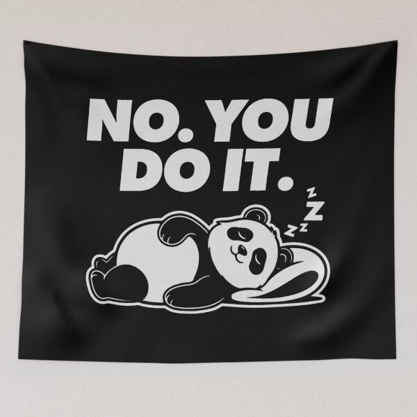 Item preview, Lazy Panda - No. You do it. designed and sold by 123ks.
