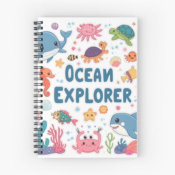 Item preview, Ocean Explorer | Cute Sea Animals Cartoon Design for Kids designed and sold by Cartoon art with a purpose ❤️ Supporting Althea’s friends .