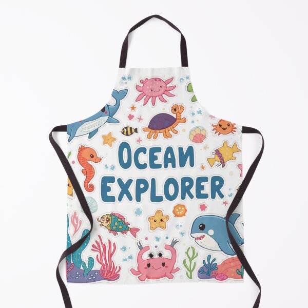 Item preview, Ocean Explorer | Cute Sea Animals Cartoon Design for Kids designed and sold by Cartoon art with a purpose ❤️ Supporting Althea’s friends .
