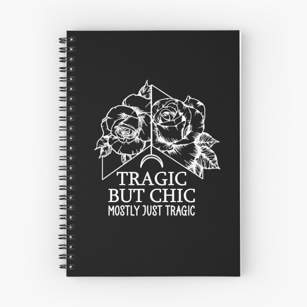 Item preview, Tragic But Chic Mostly Just Tragic - Sarcastic Gothic Rose Art designed and sold by the-Z3nith.