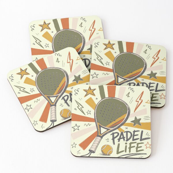 Item preview,   • Padel Life Doodle - Hand Drawn Racket - Mens Retro Aesthetic Sports Gift designed and sold by BelievingCreates.