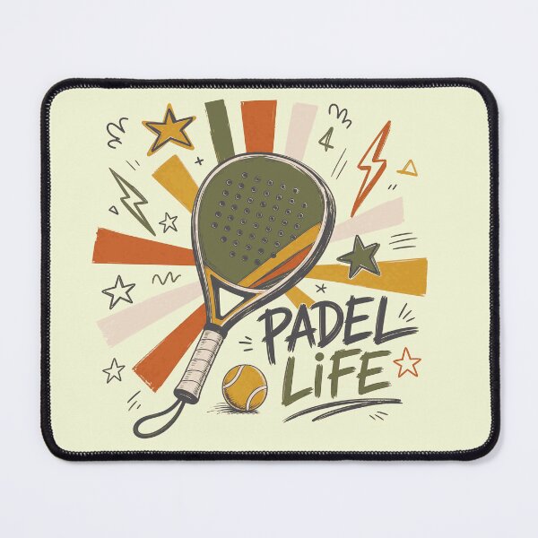 Item preview,   • Padel Life Doodle - Hand Drawn Racket - Mens Retro Aesthetic Sports Gift designed and sold by BelievingCreates.
