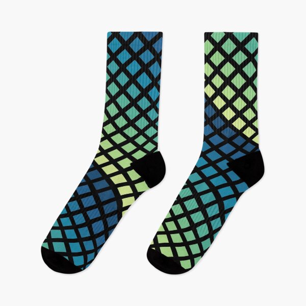 Item preview, Blue-Green Crisscross designed and sold by DawnKJ.