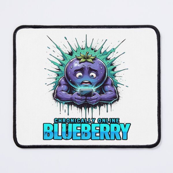 Item preview, Worried Berry Character Device Fatigue designed and sold by ColeLaniTrading.