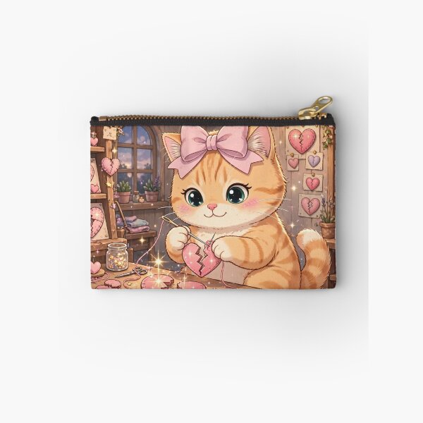 Item preview, Cozy Kitten Mending Broken Hearts designed and sold by Moody Vibes Studio.