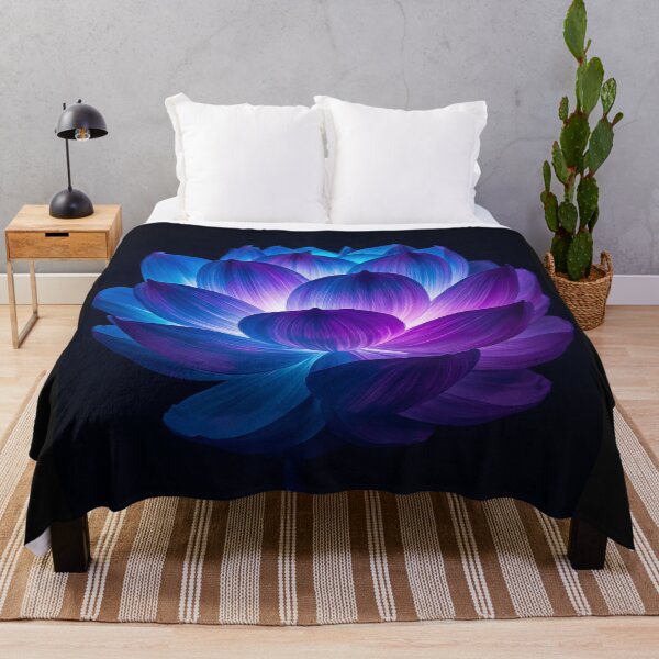 Item preview, Bioluminescent Lotus designed and sold by Edge Of The Easel.