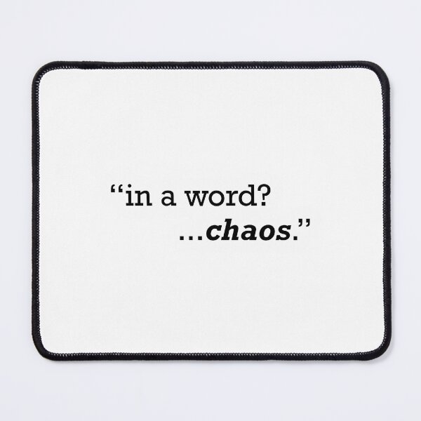 Item preview, In A Word Chaos. designed and sold by udaisimon.